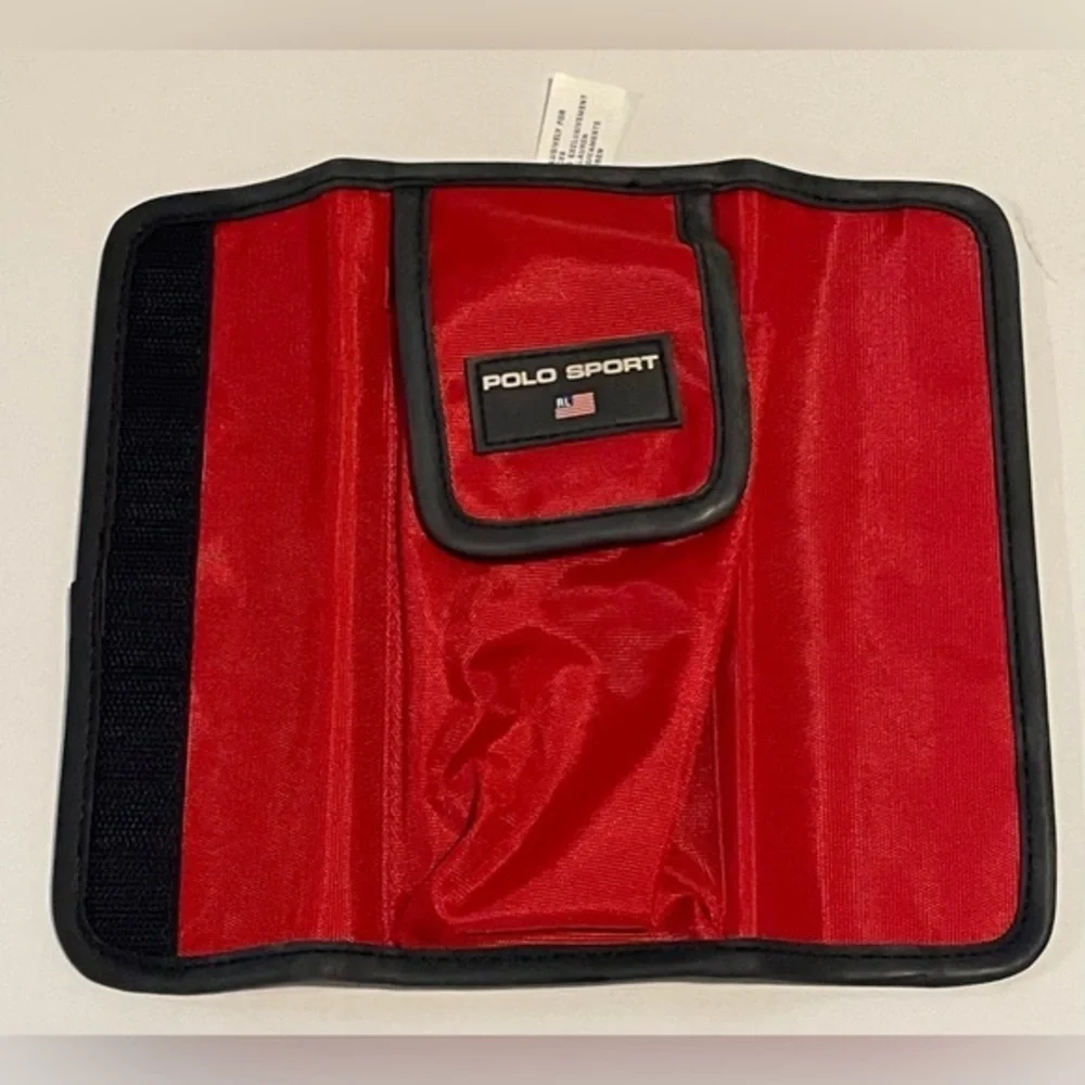 Vintage 90s Polo Sport Ralph Lauren Wallet Long‎ Trifold Pocketbook RARE
